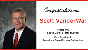 VanderWal re-elected to leadership positions