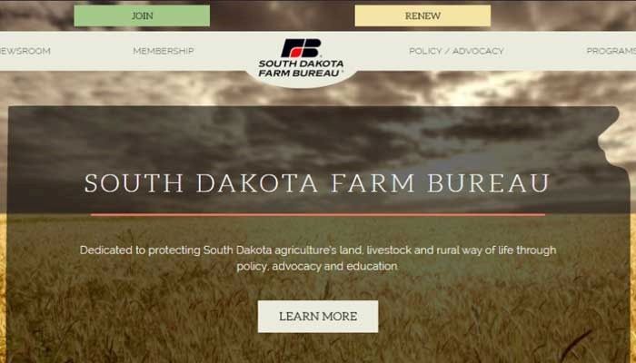 South Dakota Farm Bureau Unveils New Website