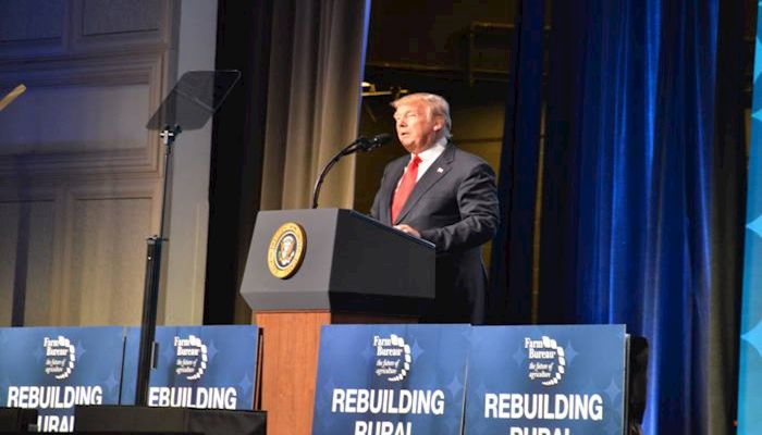South Dakota Farm Bureau President Meets with Trump, Pence